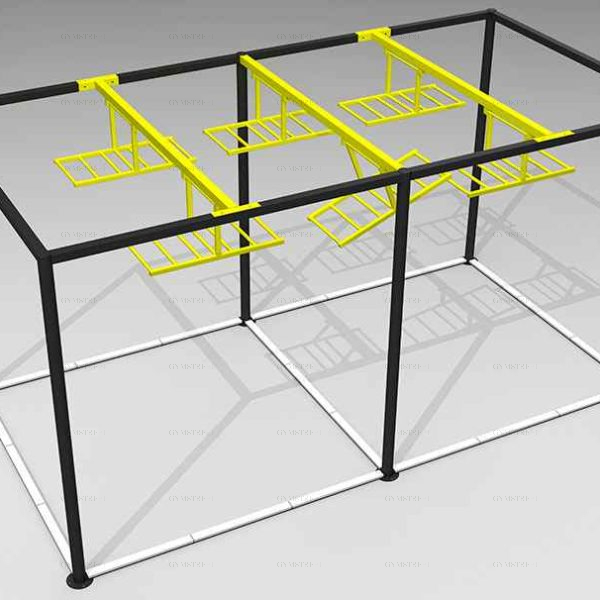 Полоса препятствий "Наклонные лестницы"