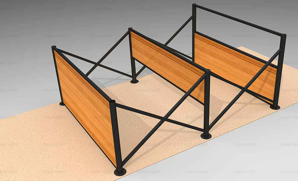 Полоса препятствий "Стена 1.5m"