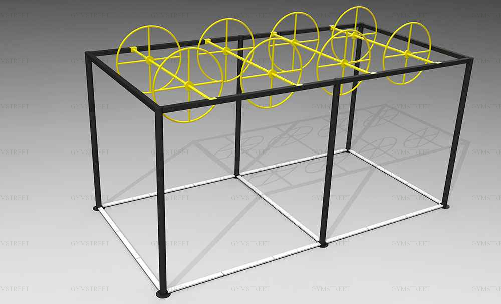Полоса препятствий "Колеса"