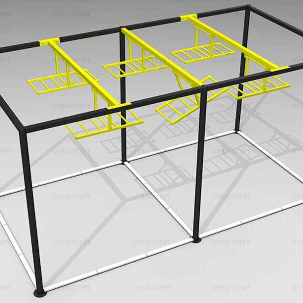 City obstacle course "Moving stairs"